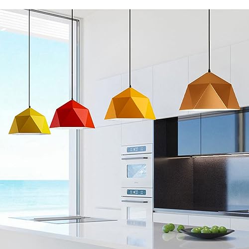 Lámpara colgante Amena E26 de metal para decoración de interiores y escaparates 3