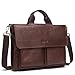 Produktbild WFBD-CN Leder Mann-Taschen 15"Laptop Handtasche Damen Herren Messenger Bag Aktentasche Vintage Leder Crossbody Schulter Umhängetaschen S-Zone Mens Taschen (Color : Photo Color)