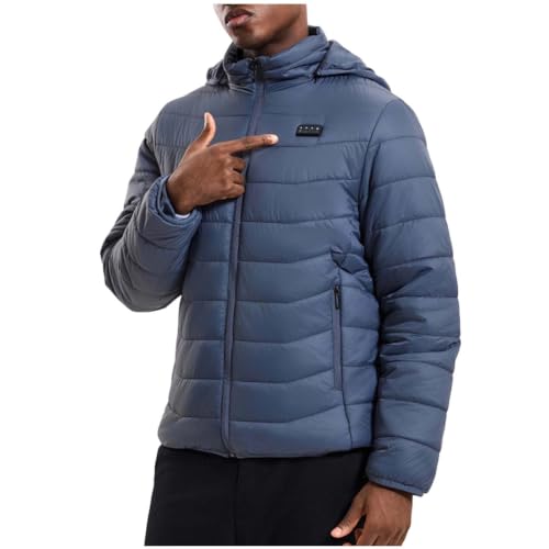 Heated Jacket for Men 27 Heating Zones and 3 Levels Coat with Pocket - image 2