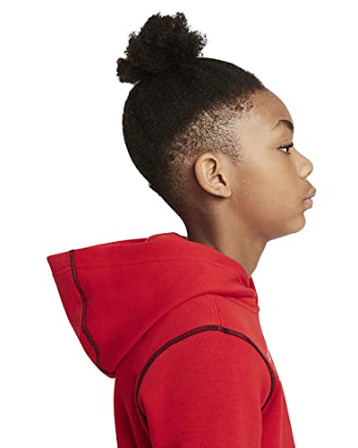 Nike Sportswear JDI Big Kids' (Boys') Pullover Hoodie (Large, University Red/Black)3