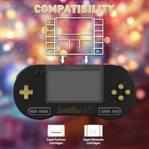 Hyperkin SUPABOY Black Gold M08889-BKCサムネイル2