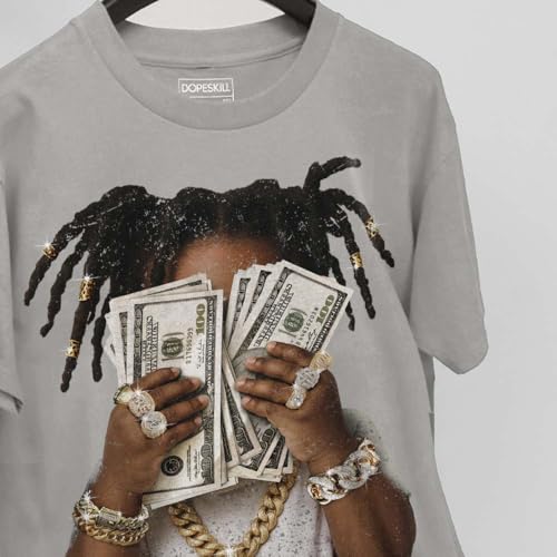 Image of DopeSkill Graphic Tee Streetwear Hip Hop Hypebeast Street Style Unisex T-Shirt Sneaker Colour Matching Shirts Swag Y2K Style