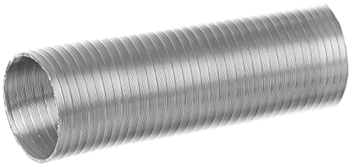 Ø 120mm / 1,5m Conduit Flexible Aluminium - Tube Rond - Alu Ventilation Tuyau Cover