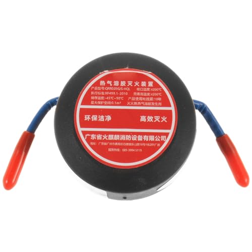 VOSAREA Automatic Aerosol Fire Extinguishing Equipment Back Adhesive Fire Extinguisher for Vehicle Engine Bay Car Garage Office Use Multi-purpose 10g