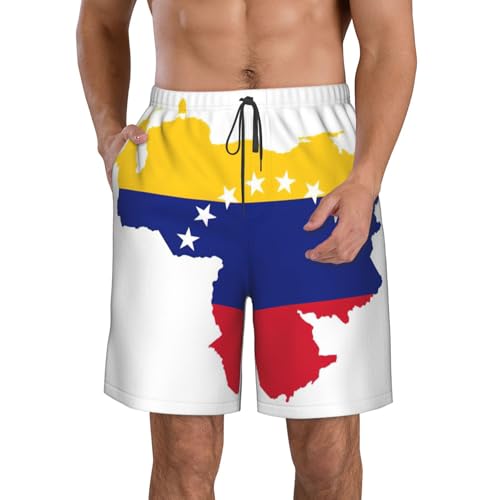 Bañador para hombre de Venezuela con forro de malla y bolsillos