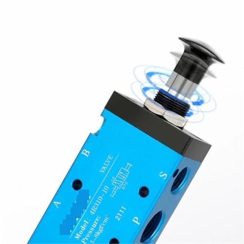 Vanne de commande manuelle 4R210-08 push-pull à 5 ports pour inversion de vérin