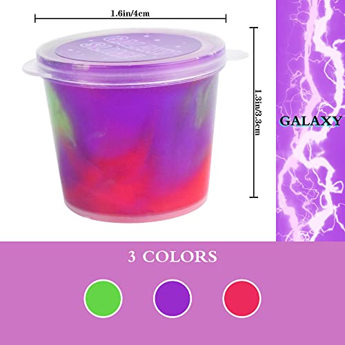 Jajskuwa 25 Pack Galaxy Slime Putty,Party Favor For Kids,Party Stuffers For Girls & Boys 5 6 7 8 9 12 Ages Stress Relief Toys For Birthday Gift Classroom Prizes #TOP4