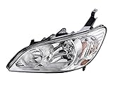 Depo 317-1135L-AS Honda Civic Driver Side Replacement Headlight Assembly