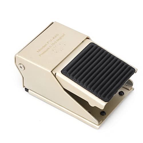 Válvula neumática de pedal duradera de aleación de aluminio para control 5