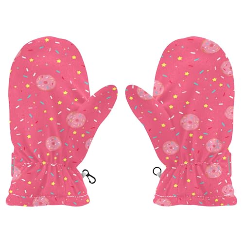 Image of Plaaee Early 1990s Pattern Kids Glove Warm Mitten Winter Favor for Toddler Boys and Girls Children Cold Weather Gloves