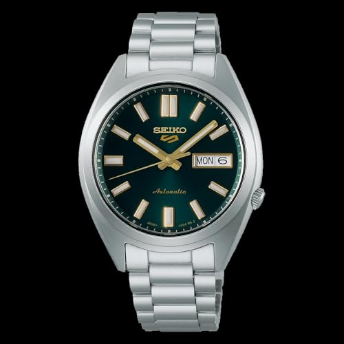 Image of Seiko 5 Sports SNXS Vintage Gold Collection - in 'Green Tie' - SRPL57K1