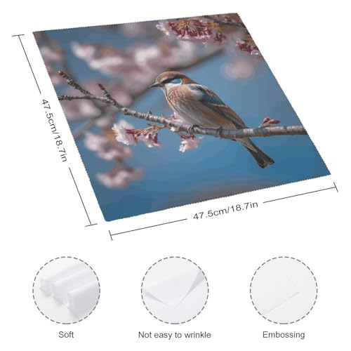 Servilletas de tela reutilizables blancas para bodas, pack de 4 miniatura 2