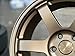 New 18x8.5J NK TE37 Flow Formed Wheel 5x112, Matte Bronze (set of 4 wheels)