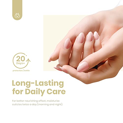 Beetles 7.5Ml Cuticle Oil, Gel Nail Cuticle Oil Care For Dry, Damaged Cuticles, Stronger Nails Spa And Hand Manicure Essentials For Repaired Thin Nails Diy Home Nail Gift For Women #TOP5