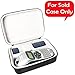 khanka Hard Carrying Case for DYMO LetraTag LT-100H / 100H Plus Handheld Label Maker – Protective Travel Storage Bag Fits DYMO LT100H, Label Tape, Refills (Case Only)
