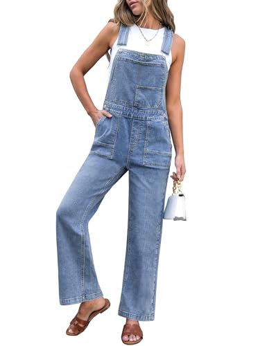 luvamia Baggy Jean Overalls for Women Straight Wide Leg...
