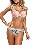 Der Damen badeau Bikini Set besteht aus hochwertigem Material und besitzt Stahlbügel Unterstützung