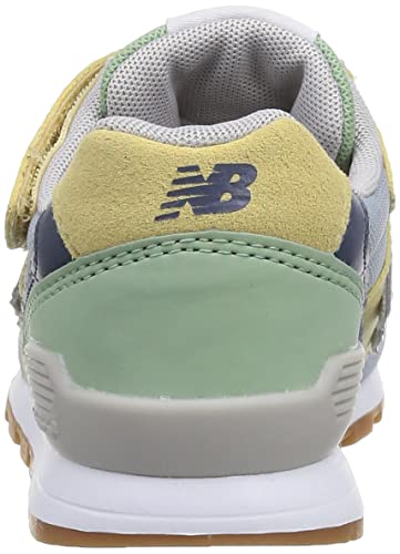 Jan ニューバランス キッズスニーカー Yv996 現行モデル ゴム紐 マジックテープ 男の子 女の子 Ob3 Yellow Blue 19 5 Cm M Janコード検索 じゃん検索