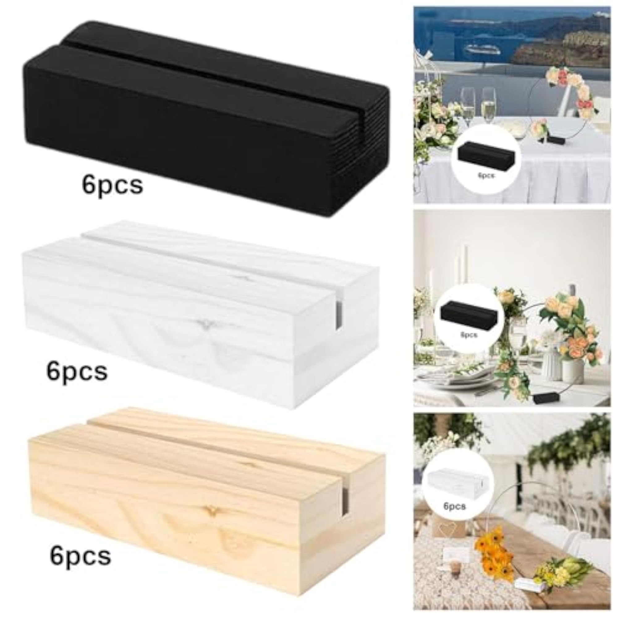 Wreath Stand Base Wedding Decor DIY Supplies for Tabletop Collection Black