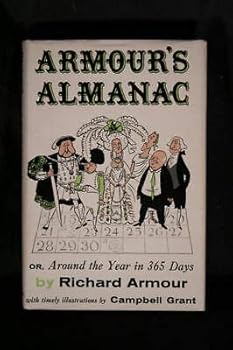 Hardcover ARMOUR'S ALMANAC or Around the Year in 365 Days - 1962 Book