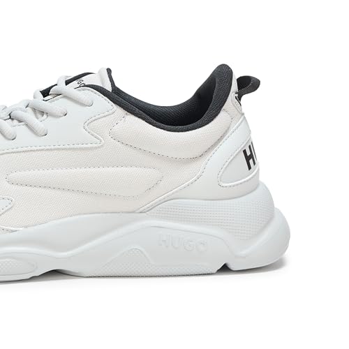 HUGO Men's Running Style Sneakers with Thick Rubber Sole4