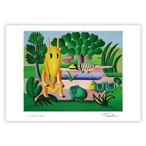 ART PRINT TARSILA DO AMARAL A CUCA A3 TECA PAPELARIA