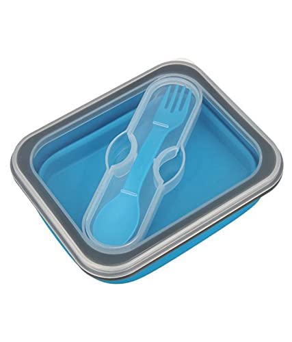 georgina FlexiLunch: The Ultimate Foldable Silicon Lunch Box for On-the-Go Convenience