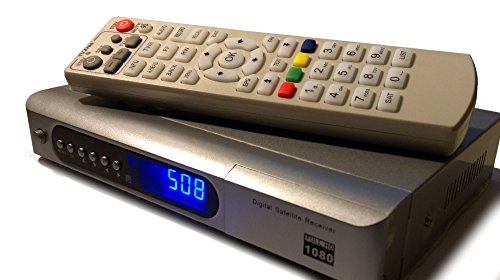DVB S2 HD Satellite Receiver, Free to air FTA with AC3 1080P Blind scan. Great for C Band and KU Band Satellites Like Galaxy 19, 97 west. Also Great on Motorized Systems and positioners.