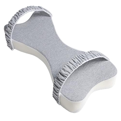 Oreiller de jambe pour dormir sur le côté contre la douleur de dos