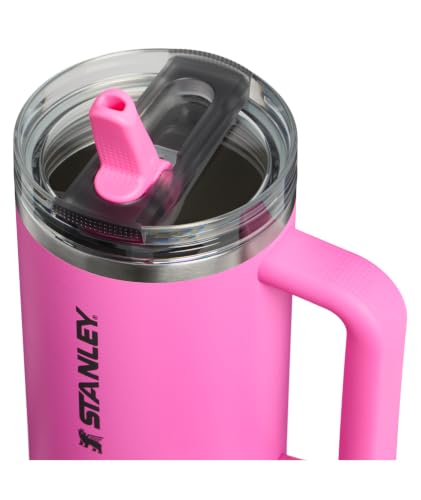 Image of STANLEY Quencher ProTour Flip Straw Tumbler with Leakproof Lid 40 oz | Built-in Straw and Handle | Cup Holder Compatible for Travel | insulated Stainless Steel Cup | BPA-Free | Hot Pink
