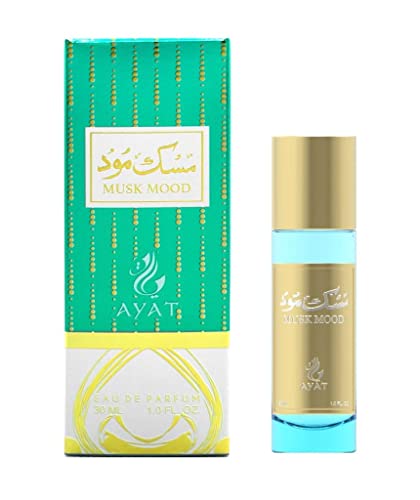 Ayat Perfumes – Eau de Parfum MUSK EMIRATES 30ml EDP Orientale Arab – Idée Cadeau Original Pour Homme et Femme – Parfums Miniature Fabriqué et Conçu à Dubaï (Musk Mood)