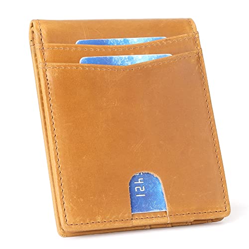 Engraved Mens Bifold Wallet Personalized Leather Wallet for Men, to My Husband Son Grandson Card Cases Money Organizers Wallet (To Our Grandson from Grandma & Grandpa)4