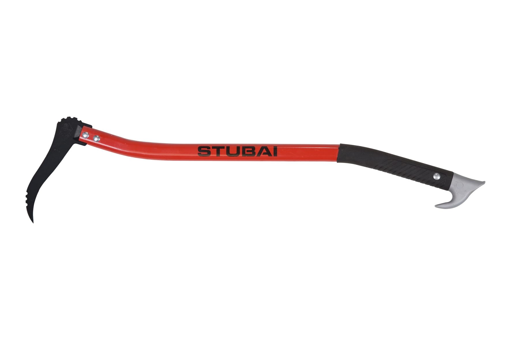 STUBAI Handsappie | Manche Ergonomique incurvé en Aluminium | 700 mm | Tire-Branche | Pince à Main pour ramasser, déplacer et Transporter des Morceaux de Bois et des Troncs d'arbres