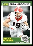 2024 Score Football 35th Anniversary Rookie #10 Brock Bowers Las Vegas Raiders Official NFL Trading Card (Stock Photo may be shown, Card in Near Mint to Mint Condition)