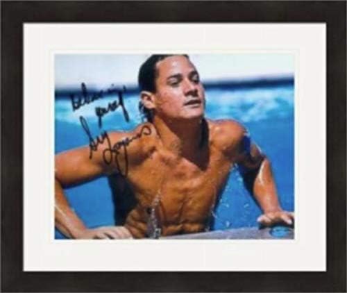 Sports Memorabilia Autograph Warehouse 409907 8 x 10 in. Greg Louganis Autographed Matted & Framed Photo - Olympic Diver No.24