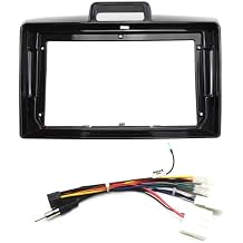 Car Radio Fascia Compatible with Corolla AXIO 2/ Fielder 3 E160 2012 2013 2014 2015 2016 2017 2018 2019 2020 2021 Install Mount KitFascia and Cable,9 inch