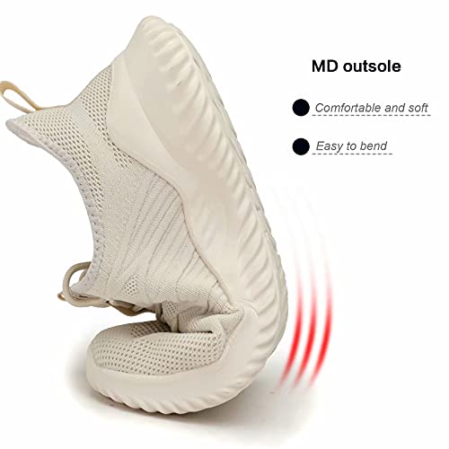 Image of Socviis Mens Slip On Running Shoes Athletic Walking Trainers Lightweight Breathable Mesh Tennis Sneakers