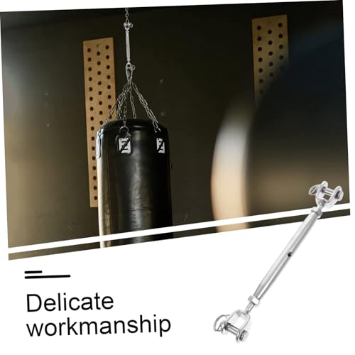 Ajustador de Cable Tornillo Tensor de Cuerpo Cerrado de Acero Inoxidable para Tensado de Cables y Resistente a la Corrosión para Aparejos y Cuerda de Carpa miniatura 3
