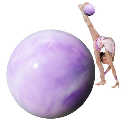 Pelota de ejercicio para pilates pequeña - Equipo de gimnasio para entrenamiento | Pelotas de entrenamiento de estabilidad | para estudios de danza, hogar, jardín, gimnasia, barra, fisioterapia