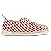 Love Moschino Red/White Striped Lace Up Espadrilles-8