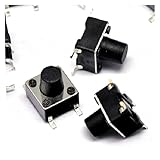  100 PCS 6 * 6 * 12~22 mm tact switch 4 pin Patch button switch Key switch Tactile Push Button Induction switch 6x6 series Control switch(6x6x12)