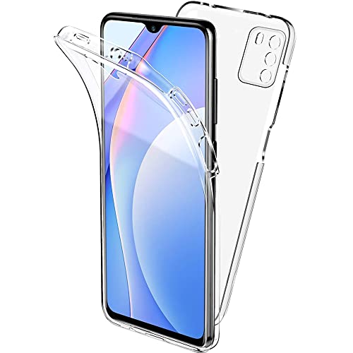 HUANGTAOLI Cover per Xiaomi POCO M3, Crystal