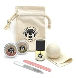 Just Like Jane™ Natural Nails Buff & Wax Kit - New Nano Glass File for Higher Shine!