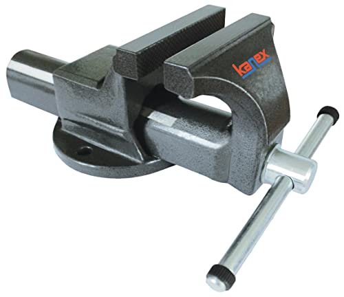 KANCA KANEX - Tornillo de banco (acero forjado, 125 mm)