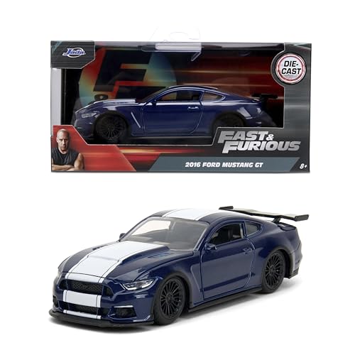 Jada Fast & Furious 1:32 2016 Ford Mustang Die-Cast Car Toys for Kids and Adults