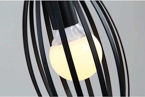 Lámpara industrial de techo para iluminar mesas largas y barras de cocina 6