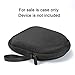 immagine 1Custodia rigida per Sony Wh-CH510 / Sony WH-CH500, cuffie Bluetooth wireless MDR-ZX330BT Sony, custodia protettiva da viaggio per trasporto - Nero (fodera grigia)