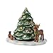 Produktbild Villeroy und Boch - Christmas Toy's Memory "Weihnachtsaum mit Waldtieren", dekorative Figur aus Hartporzellan, für Teelichter geeignet, bunt, 23 x 17 x 17 cm