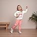 LIOMENGZI Toddler Baby Girl Fall Outfit Funny Girl Letter Pullover Sweatshirt Pant Set Infant Clothes 6 12 18 Months 2T 3T (Cat, 12-18 Months)