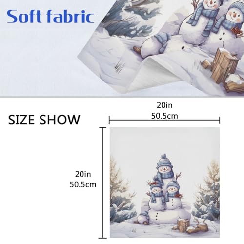 Servilletas de Tela Navidad Multicolor Pack de 6 miniatura 6